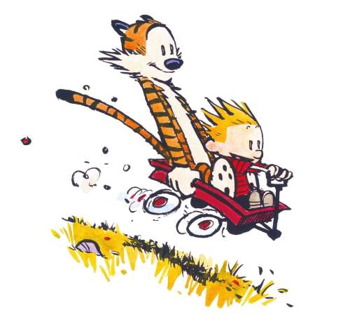 Andrews McMeel Publishing
The many Calvin and Hobbes comic-strip collections might just rank with the best of parenting books, Molly Pascal writes.