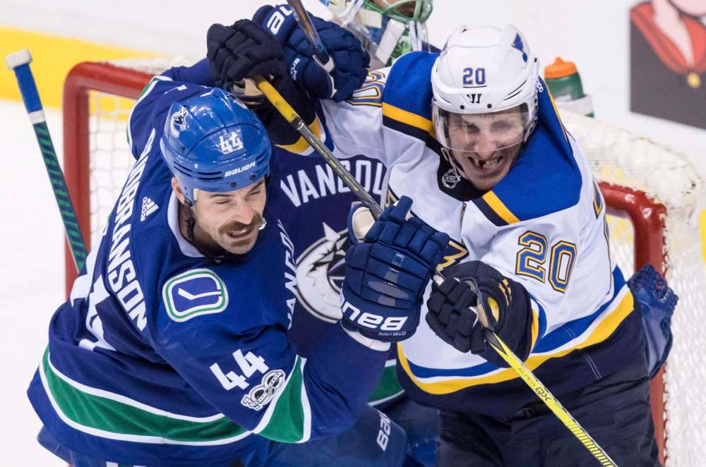As a member of the fourth line, Alex Steen is called upon to checks, stymie power-play chances and score a few goals. (Darryl Dyck / The Canadian Press files)