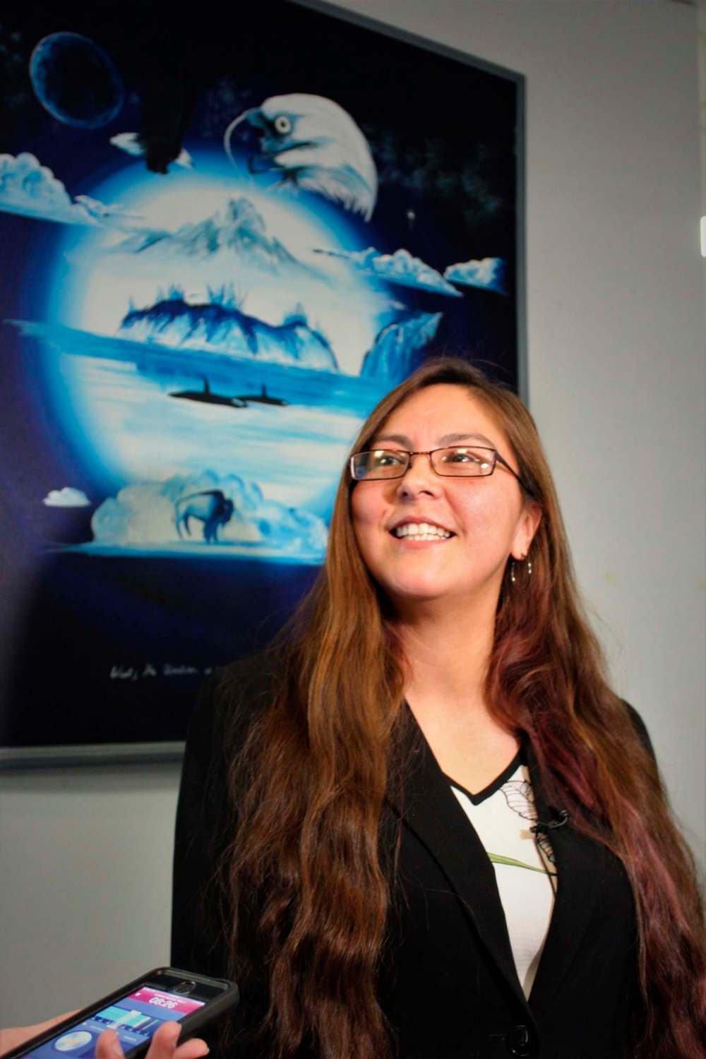 Klassen is throwing her hat in the ring to run in the federal Churchill Keewatinook-Aski riding, one of the largest in Canada. (Jessica Botelho-Urbanski / Winnipeg Free Press)