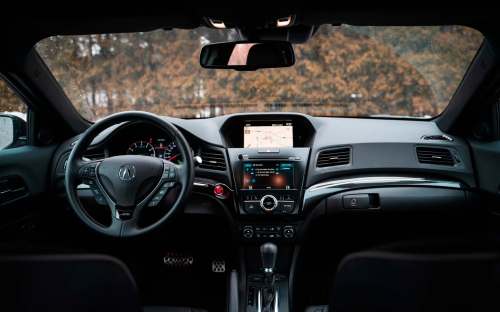 Acura has spruced up the ILX&rsquo;s cabin with softer materials, while the infotainment system is compatible with Android Auto and Apple CarPlay.