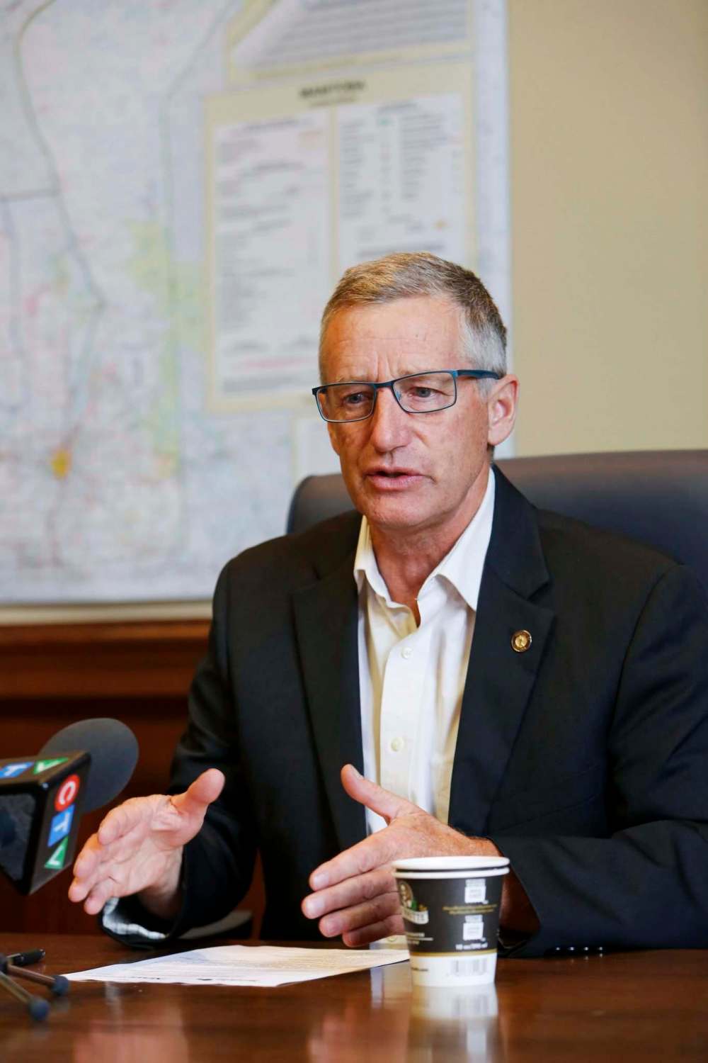 JUSTIN SAMANSKI-LANGILLE / WINNIPEG FREE PRESS FILES
Growth, Enterprise and Trade Minister Blaine Pedersen