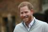 Steve Parsons / Pool PHOTO
Britain&rsquo;s Prince Harry speaks at Windsor Castle on Monday after his wife Meghan, the Duchess of Sussex, gave birth to a baby boy.