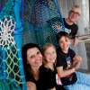 PHIL HOSSACK / WINNIPEG FREE PRESS
Rob Krause and Daria Salamon pose with their daughter Isla Blue and son Oskar at home.