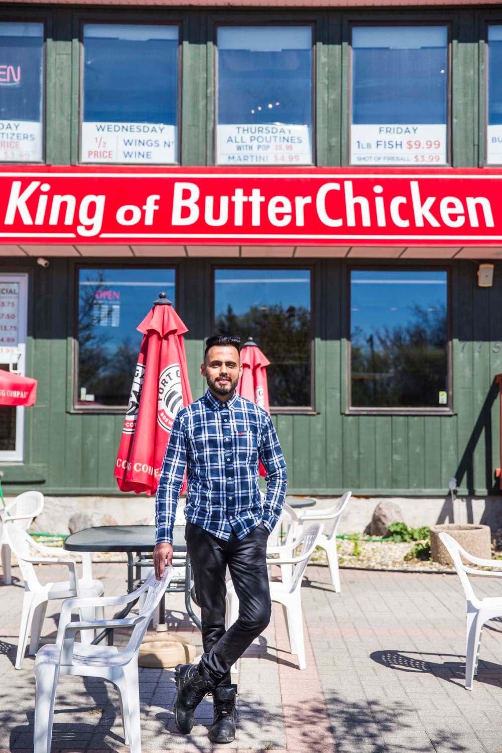 Aman Bajwa is too busy coming up with Indo-Canadian takes on butter chicken to stay on top of Game of Thrones. ‘I haven’t watched an episode.’ (Mikaela MacKenzie / Winnipeg Free Press)