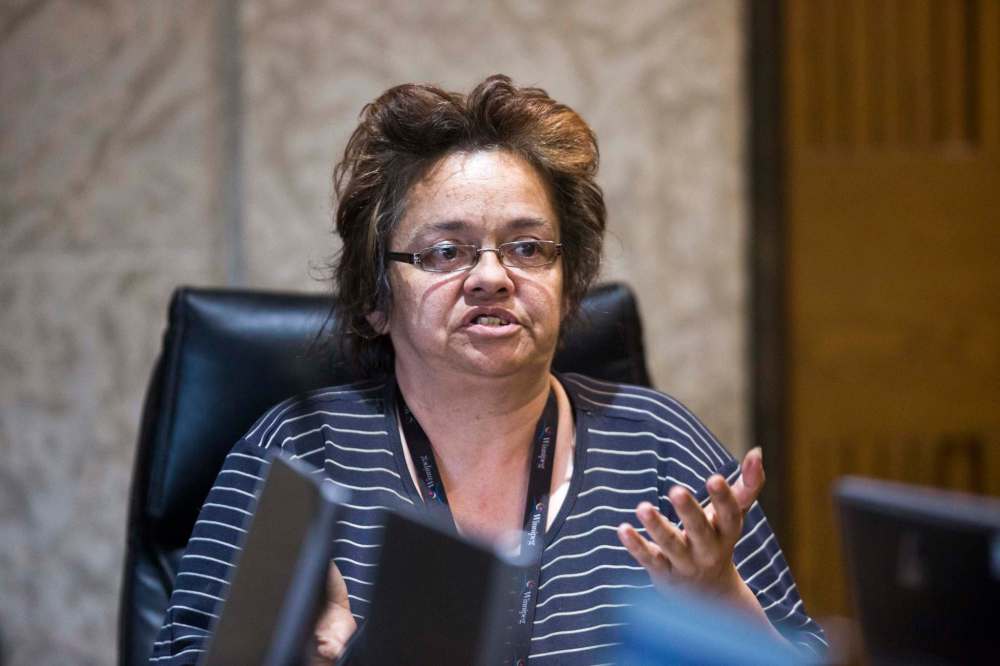 Victoria Heart (above) repeatedly blamed Semiah and her family for provoking the attack, allegeding the girl and her siblings would taunt the dogs and steal their toys. (Mikaela MacKenzie / Winnipeg Free Press)