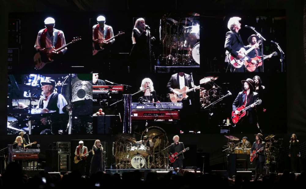 Fleetwood Mac cancelled their Winnipeg show three days before its scheduled date because singer Stevie Nicks had the flu. (Brent N. Clarke / Invision files)