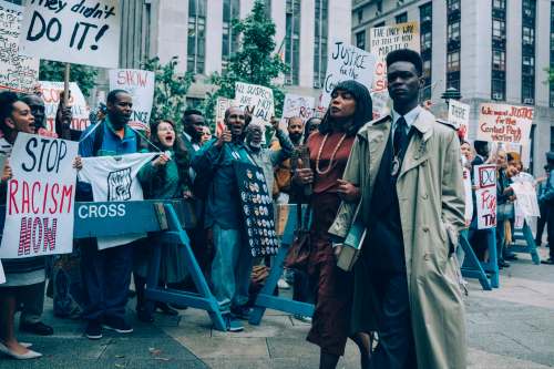 Atsushi Nishijima / Netflix
Aunjanue Ellis plays Sharon Salaam and Ethan Herisse plays young Yusef Salaam in Ava DuVernay&rsquo;s new Netflix series When They See Us.