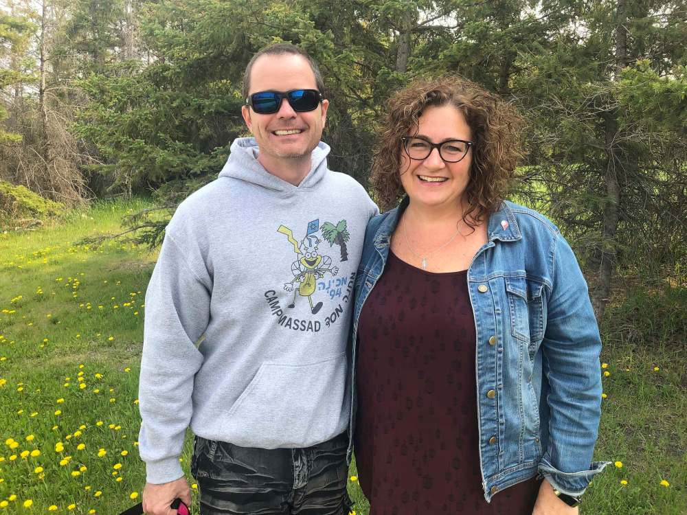 SUPPLIED
Danial Sprintz, left, is the executive director of Camp Massad and Kim Scherger is executive director of the Manitoba Camping Association.