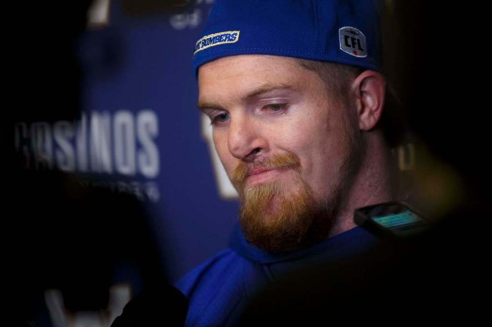 Bombers linebacker Adam Bighill