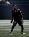 PHIL HOSSACK / WINNIPEG FREE PRESS
Valour FC&rsquo;s Ali Musse works out with the team Monday.