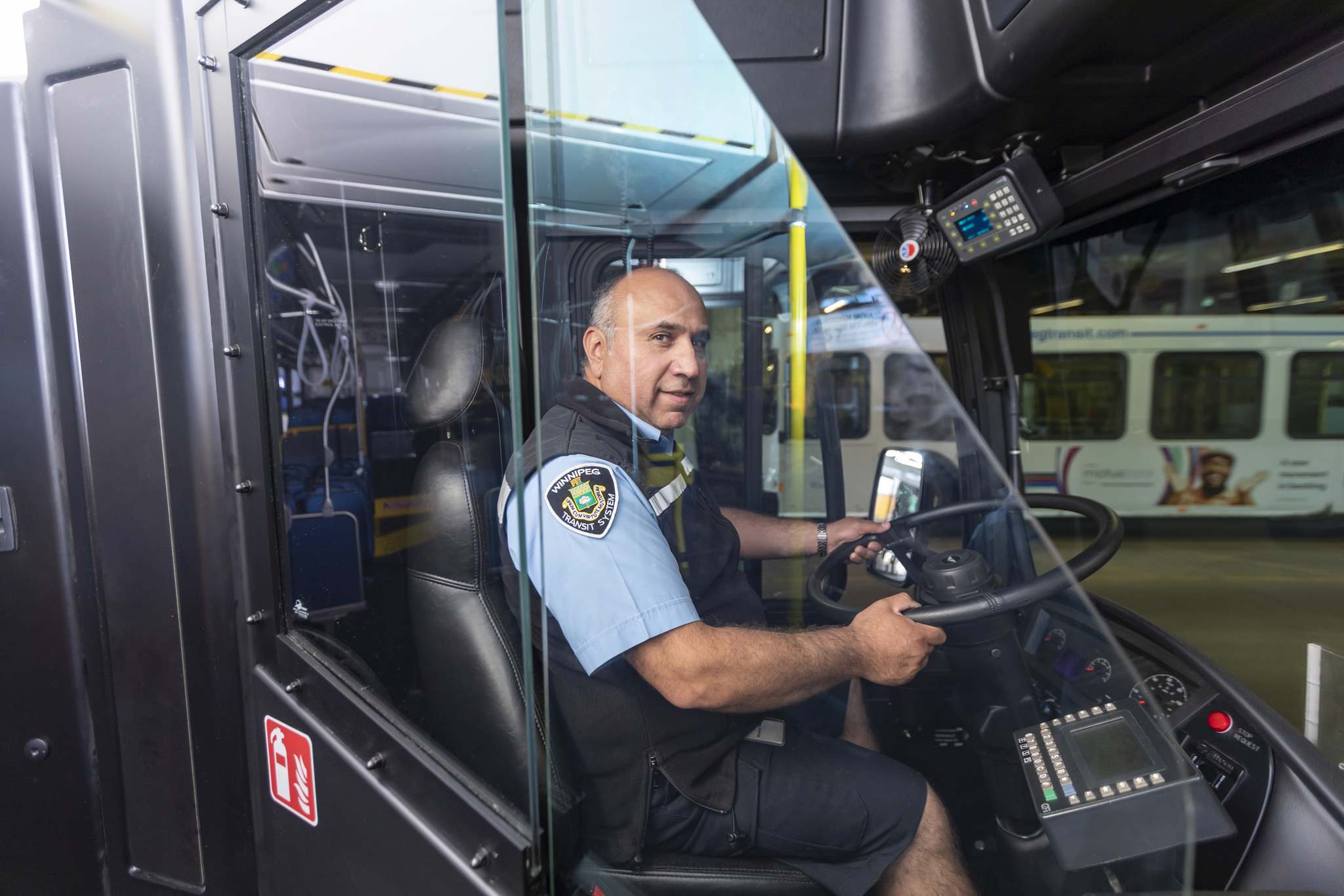 City rolls out first buses with driver shields; entire fleet to be