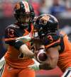 B.C. Lions quarterback Mike Reilly.