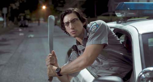 Frederick Elmes / Focus Features
Frequent Jim Jarmusch collaborator Adam Driver plays Officer Ronald Peterson in The Dead Don&rsquo;t Die.