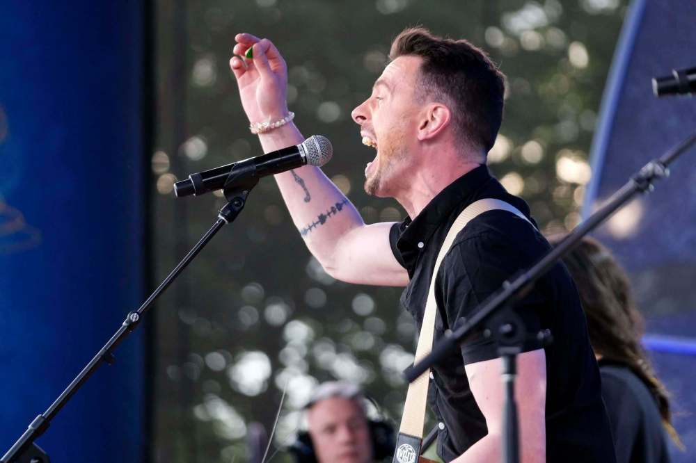Daniel Crump / Winnipeg Free Press. The Jerry Cans, from Inuvik Nunavut, perform during APTN Indigenous Day Live 2019 at the Forks, Winnipeg. June 19, 2019.