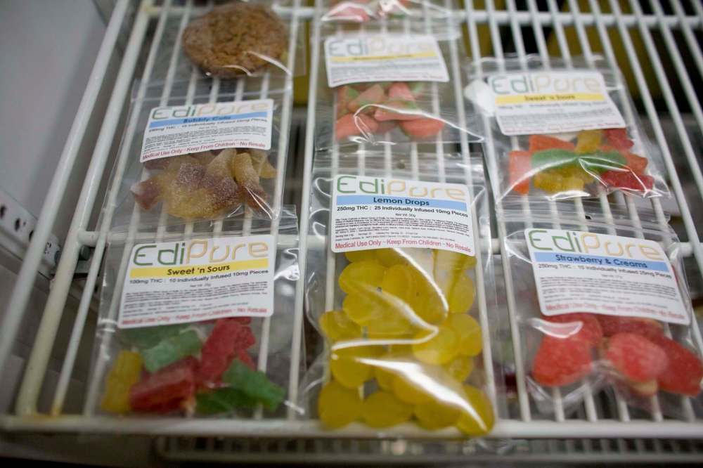 Mathew Staver / Washington Post files
Under Canada's guidelines for cannabis edibles, candy-themed items such as gummies will not be manufactured in this country.
