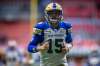 THE CANADIAN PRESS/Ben Nelms
Winnipeg Blue Bombers quarterback Matt Nichols threw for three-touchdowns with no interceptions in the Bombers season-opener against the B.C. Lions.