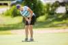 MIKAELA MACKENZIE / WINNIPEG FREE PRESS
Marissa Naylor works the green at Golf Manitoba&rsquo;s Women&rsquo;s Amateur Championship at Selkirk Golf & Country Club on Tuesday. Naylor is in second place after the first day.