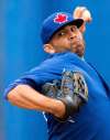 Frank Gunn / The Canadian Press files
Former Toronto Blue Jays pitcher Ricky Romero will be instructing at a local, two-day baseball camp on July 10-11.