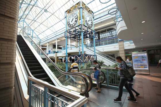 RUTH BONNEVILLE / WINNIPEG FREE PRESS FILESPortage Place mall opened in 1987 and was built by Cadillac Fairview for $92 million but 10 years later it was sold for about $45 million and then sold again in 2005 for around $20 million.