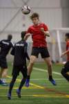 MIKE DEAL / WINNIPEG FREE PRESS FILES
Valour FC homegrown prospect 17-year-old Tyler Attardo from East St. Paul is the Canadian Premier League's second-youngest player.