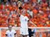 David Vincent / The Associated Press
United States' Megan Rapinoe celebrates her team's victory with the trophy after the Women's World Cup final between US and the Netherlands at the Stade de Lyon in Decines, France, on Sunday.