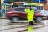 MIKAELA MACKENZIE / WINNIPEG FREE PRESS
Cadets and police direct Wednesday morning traffic at Confusion Corner, where the lights have been out since 7:30 p.m. on Tuesday.
