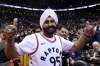 FRANK GUNN / THE CANADIAN PRESS FILES
Toronto Raptors superfan Nav Bhatia has not missed a single home game in the team’s history.