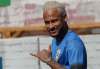 Andre Penner / The Associated Press
Brazilian soccer player Neymar flashes a 