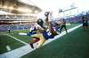 JOHN WOODS / THE CANADIAN PRESS FILES
Winnipeg Blue Bombers’ Kenny Lawler (right) reaches out for the catch against Ottawa Redblacks’ Corey Tindal during CFL action in Winnipeg on Friday.
