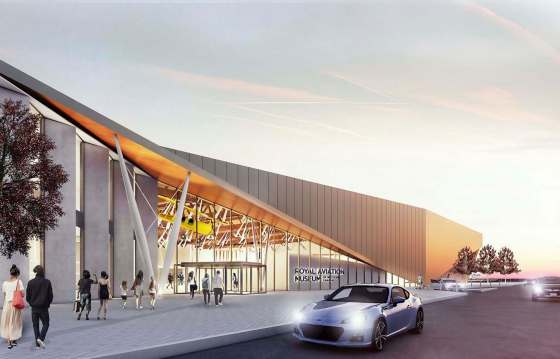 SuppliedAn artist’s rendering of the Royal Aviation Museum of Western Canada. The museum is set to open in 2021 and construction at the Wellington Avenue location is expected to begin soon.