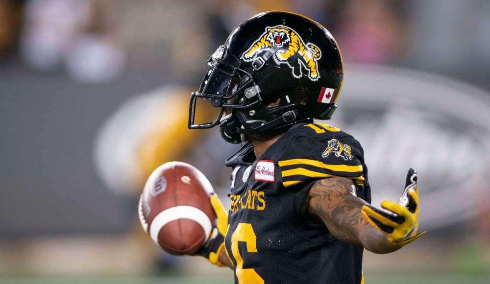 PETER POWER / THE CANADIAN PRESS FILES
Hamilton Tiger-Cats wide receiver Brandon Banks has been one of the league’s top kick returners for the past few seasons.