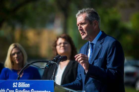 MIKAELA MACKENZIE / WINNIPEG FREE PRESS FILESIn 2016, Manitoba PC Leader Brian Pallister got more than half of all votes cast, a scenario that looks doubtful in this election.
