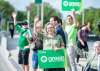 Mike Sudoma / Winnipeg Free Press
Elizabeth May campaigns in Osbourne Village Thursday.