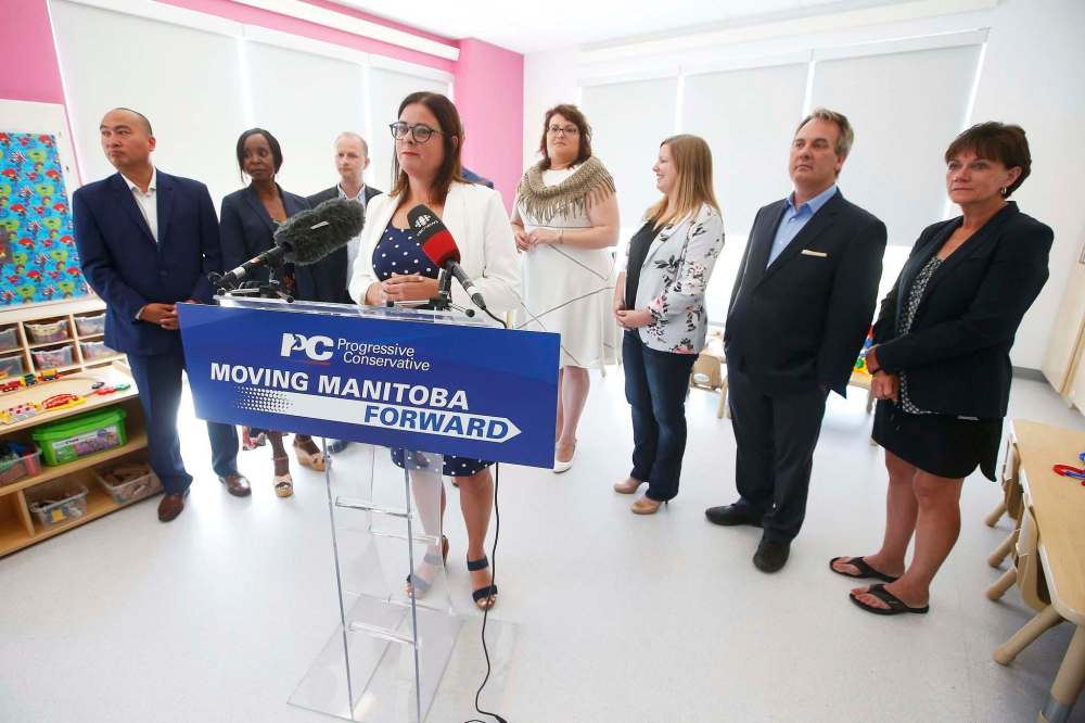 Heather Stefanson, Manitoba PC candidate for Tuxedo.(John Woods / Winnipeg Free Press)
