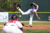 DANIEL CRUMP / WINNIPEG FREE PRESS
Winnipeg Goldeyes pitcher Parker French delivers against the St. Paul Saints at Shaw Park in Winnipeg on Sunday. The Fish lost 17-5 in the opening game of the series to their North Division rivals.