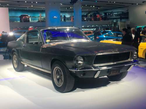 Willy Williamson / Winnipeg Free Press
This 1968 Ford Mustang GT Fastback, driven by actor Steve McQueen in the 1968 film Bullitt, is headed to the auction block in Florida in January.