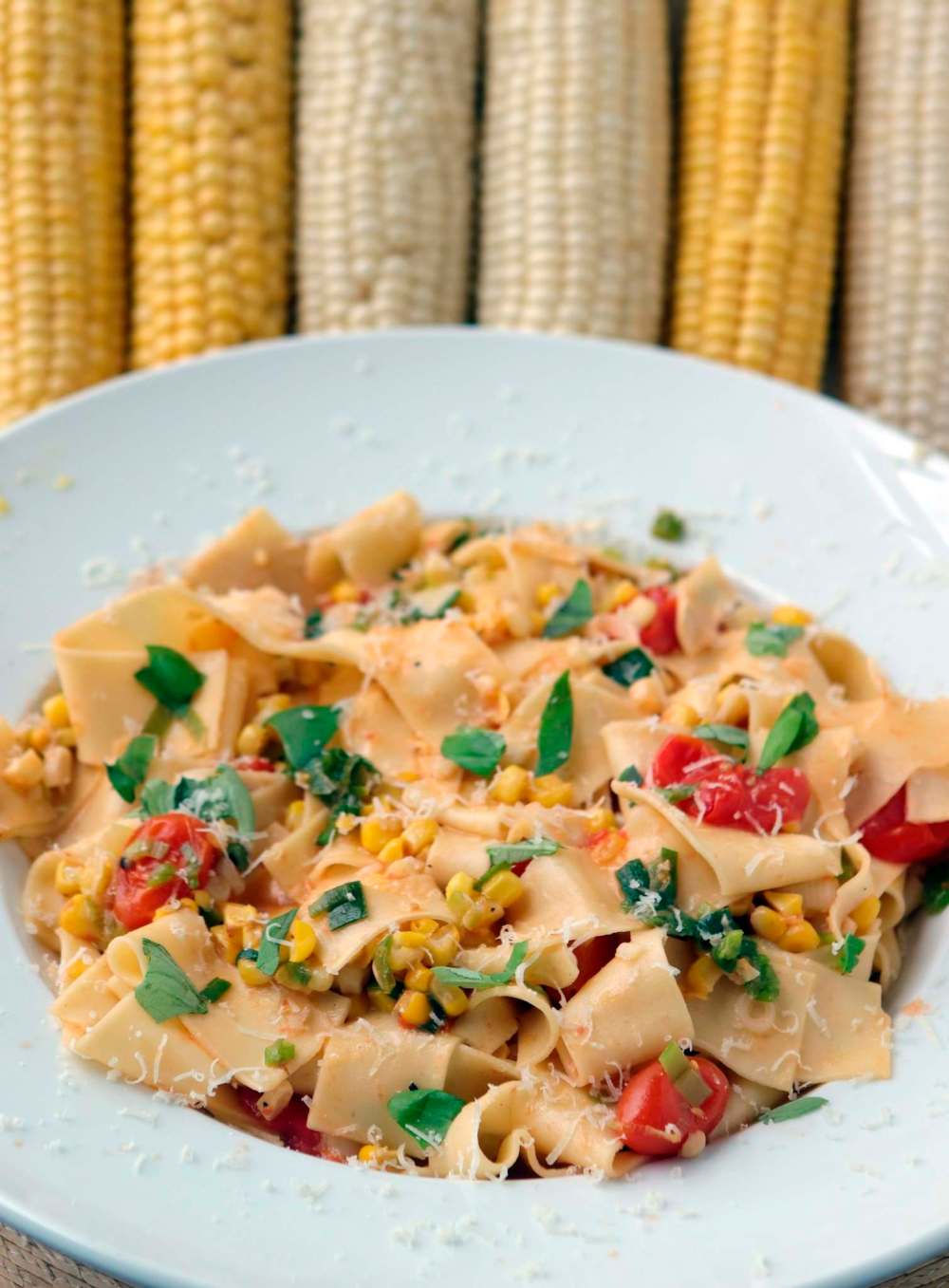 Hillary Levin/St. Louis Post-Dispatch/TNS
Pappardelle with corn.