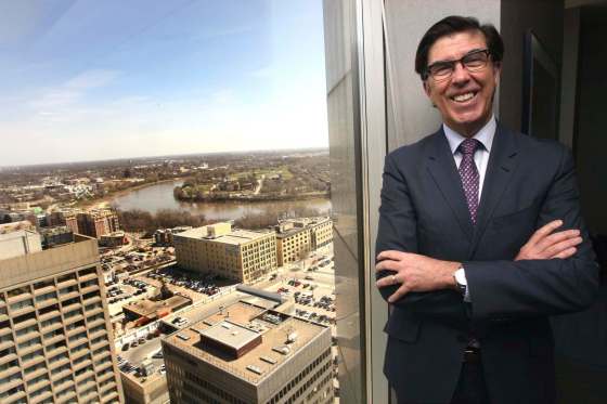 WAYNE GLOWACKI / WINNIPEG FREE PRESSJay Forbes, president and CEO for Manitoba Telecom