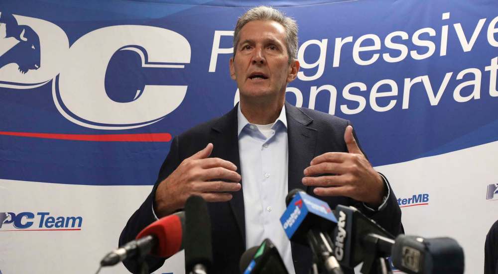 RUTH BONNEVILLE / WINNIPEG FREE PRESS
Manitoba Progressive Conservative leader, Premier Brian Pallister.