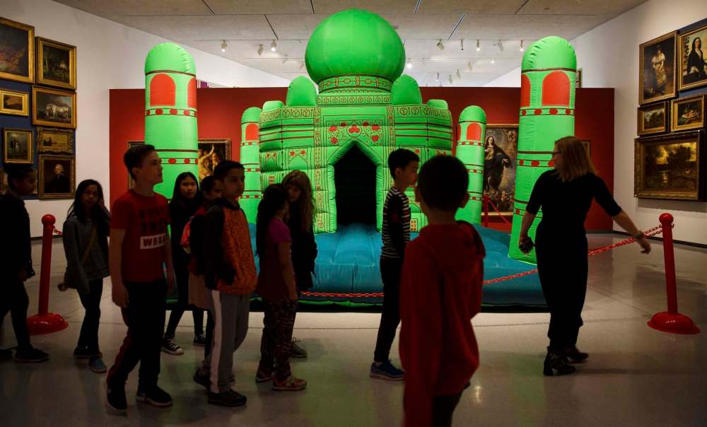 MIKE DEAL / WINNIPEG FREE PRESS files
Vision Exchange: Perspectives from India to Canada is on display at the Winnipeg Art Gallery until Monday.