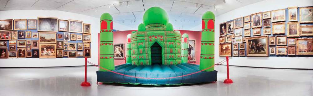 Ivan Hughes photo
Divya Mehra’s 4.5-metre tall inflatable Taj Mahal has been the centrepiece of the Winnipeg Art Gallery‘s Vision Exchange: Perspectives from India to Canada exhibition.