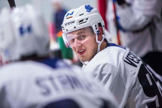 MIKAELA MACKENZIE / WINNIPEG FREE PRESS FILESLeft-winger Kristian Vesalainen played in the KHL in 2018-19.