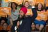 Jonathan Hayward / The Canadian Press files
Despite NDP Leader Jagmeet Singh’s enthusiasm, the party seems headed for a big fall in the October federal election.