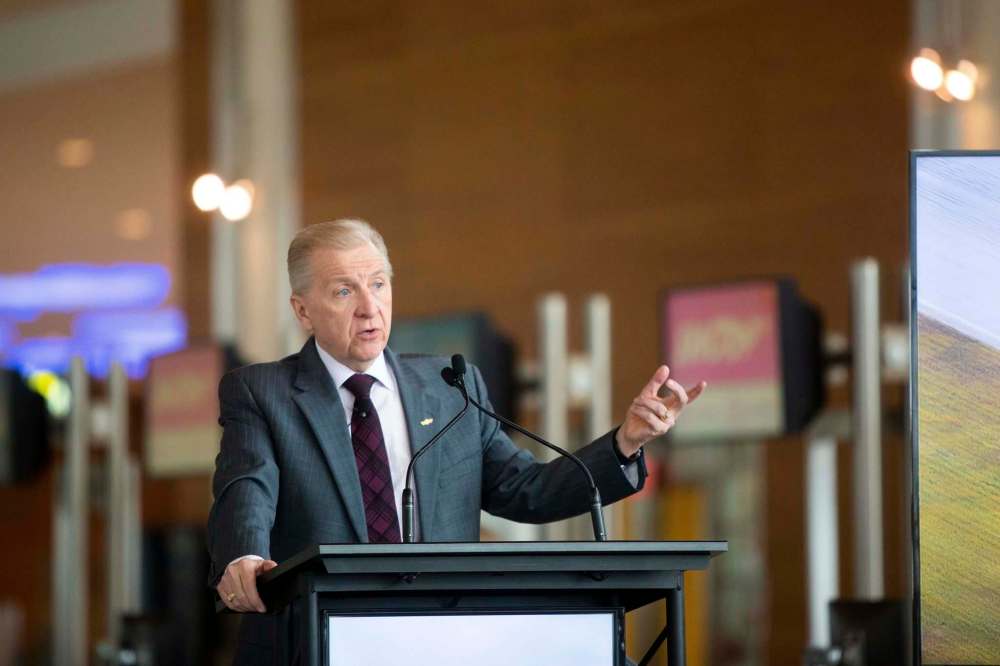 MIKAELA MACKENZIE / WINNIPEG FREE PRESS FILES
Barry Rempel, CEO of the Winnipeg Airports Authority, says a new cargo facility at Richardson International Airport is part of a larger plan to integrate the facility with the local economy.