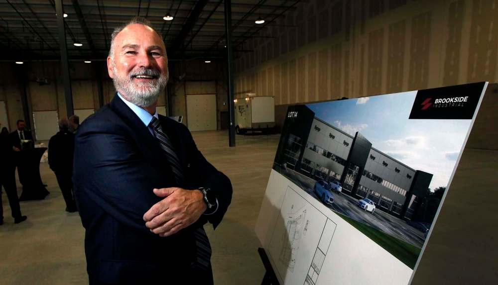 PHIL HOSSACK / WINNIPEG FREE PRESS
Dale Klein, Canada West’s president and a former Manitoban, seen at one of his Centrepoint properties, says setting up shop at the Brookside Industrial Park is ‘playing out exactly as planned’ so far.