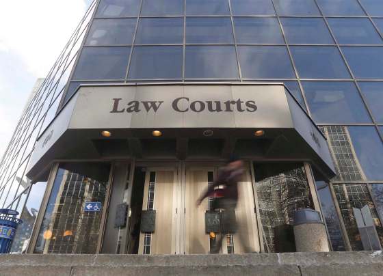 THE CANADIAN PRESS/John WoodsLaw Courts building in Winnipeg.