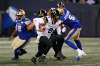Tiger-Cats QB Dane Evans completed 78 per cent of his passes (25-for-32) for 359 yards and three touchdowns against the Bombers.