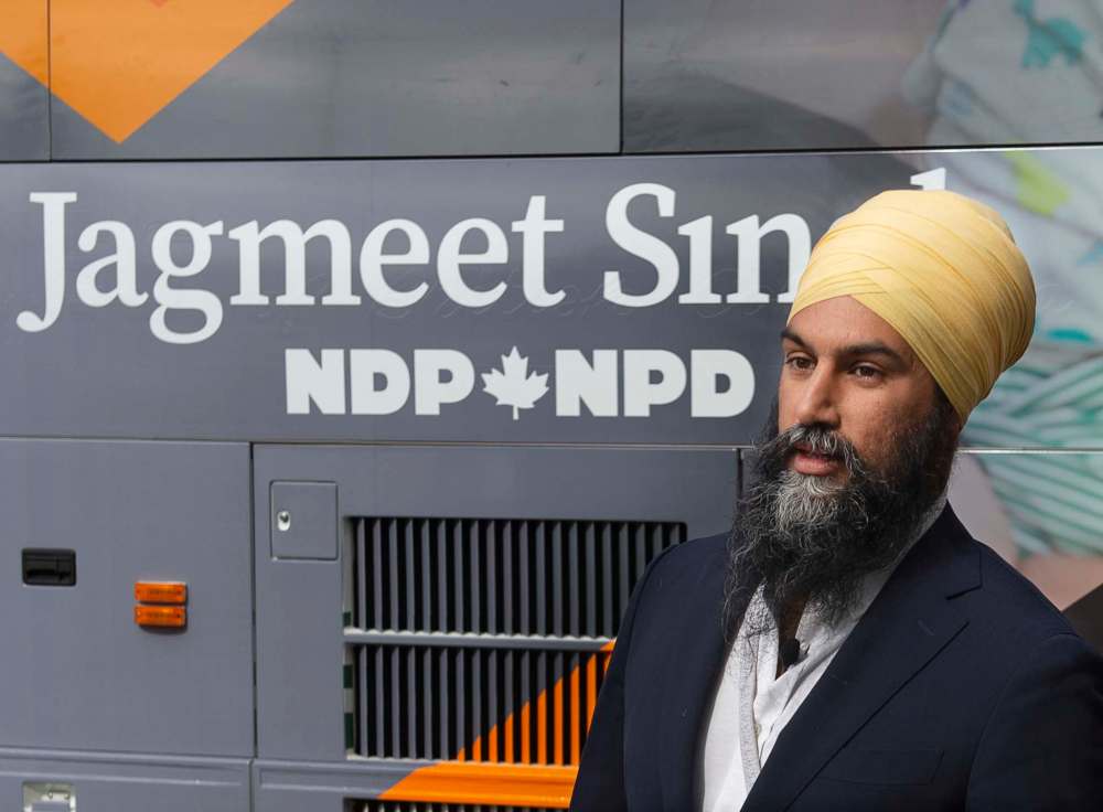 Andrew Vaughan / THE CANADIAN PRESS Files
NDP Leader Jagmeet Singh probably wouldn’t want an election any time soon if the government was defeated on a confidence vote because its electoral fortunes wouldn’t change much. (Andrew Vaughan / The Canadian Press files)