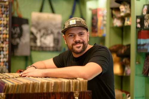 Mike Sudoma / Winnipeg Free Press
Brent Jackson has found a permanent location to sell records from his vast collection. Previously, they were only available online.