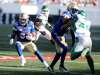 Trevor Hagan / The Canadian Press files
Bombers running back Andrew Harris (left) is looking forward to today’s game in Regina.